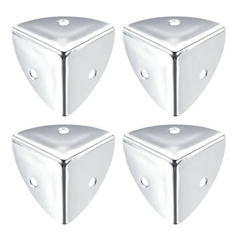 4 metal corner protectors for box table|table corner protectors home depot.